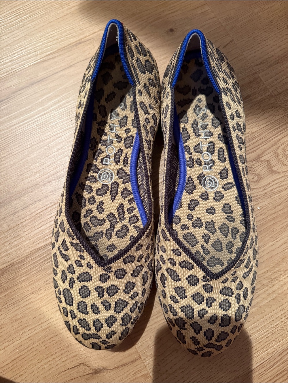Rothy’s Leopard Print Women’s Ballet Flats